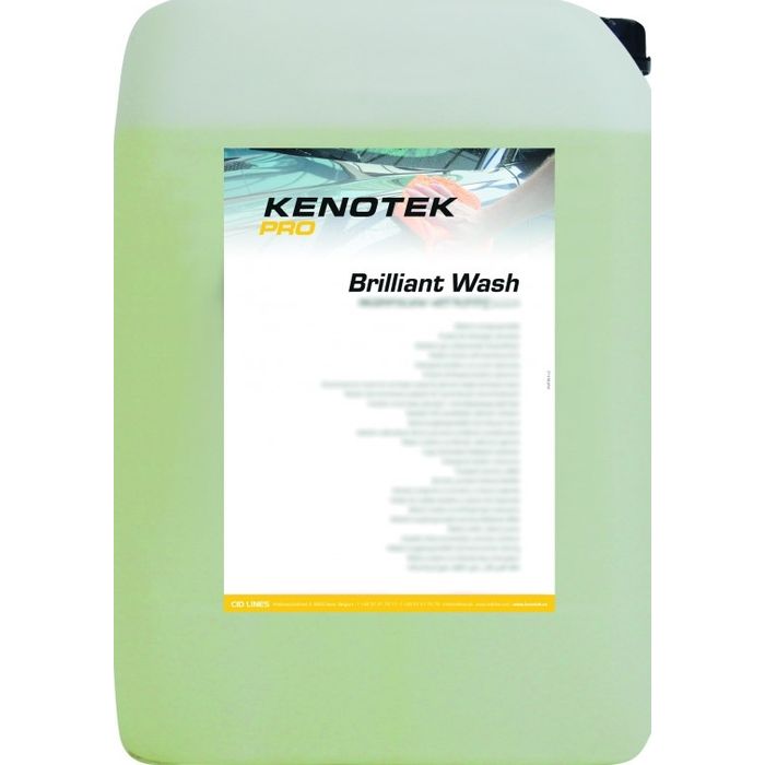 Sampon auto cu efect de ceara Kenotek Brilliant Wash Shampoo, 5L