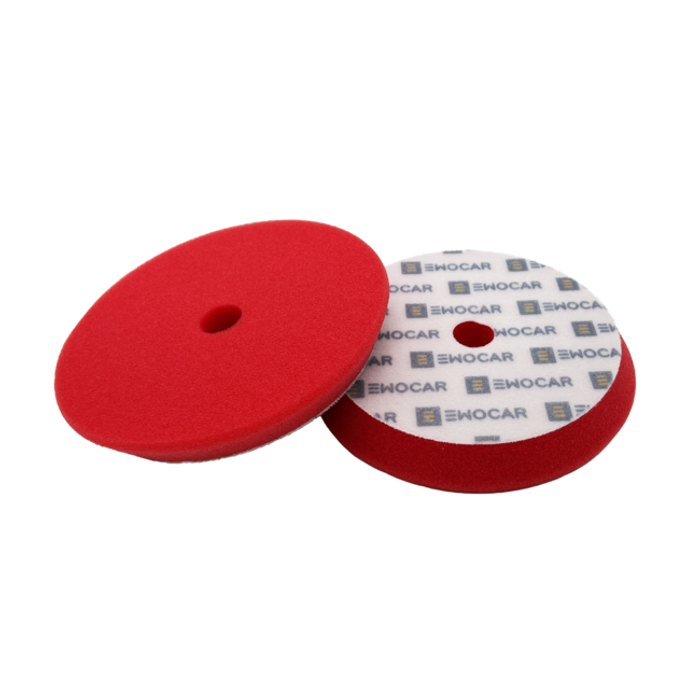 Burete polish mediu Ewocar Red Medium Pad, 150mm