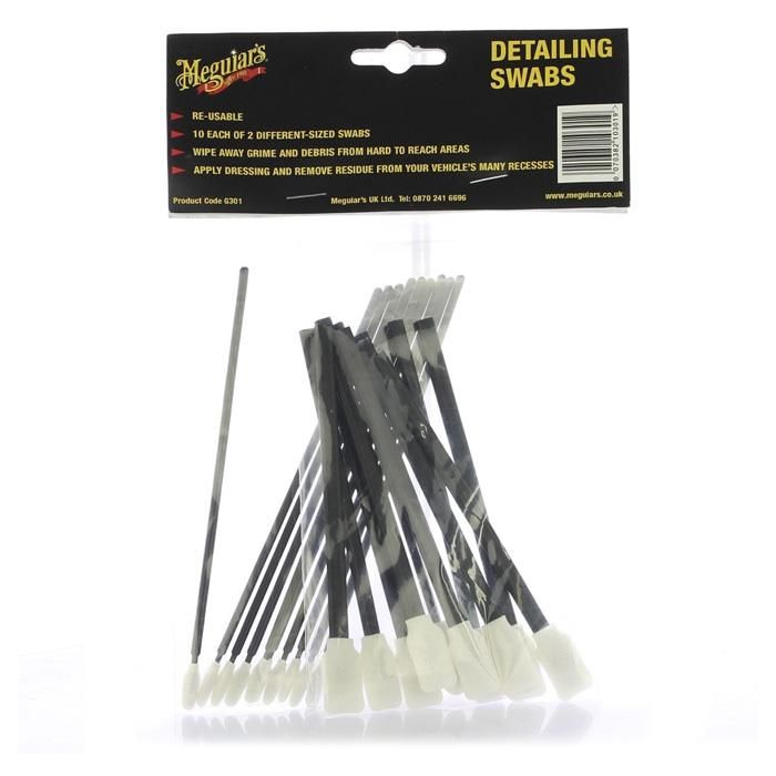 Betisoare detailing refolosibile Meguiar's Reusable Detailing Swabs