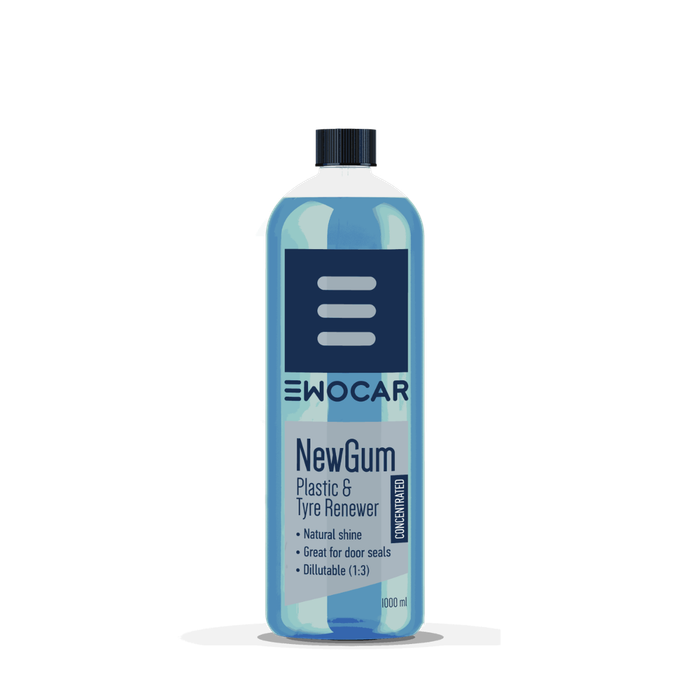 Dressing anvelope și bandouri Ewocar NewGum – gel concentrat pentru cauciuc și plastic exterior