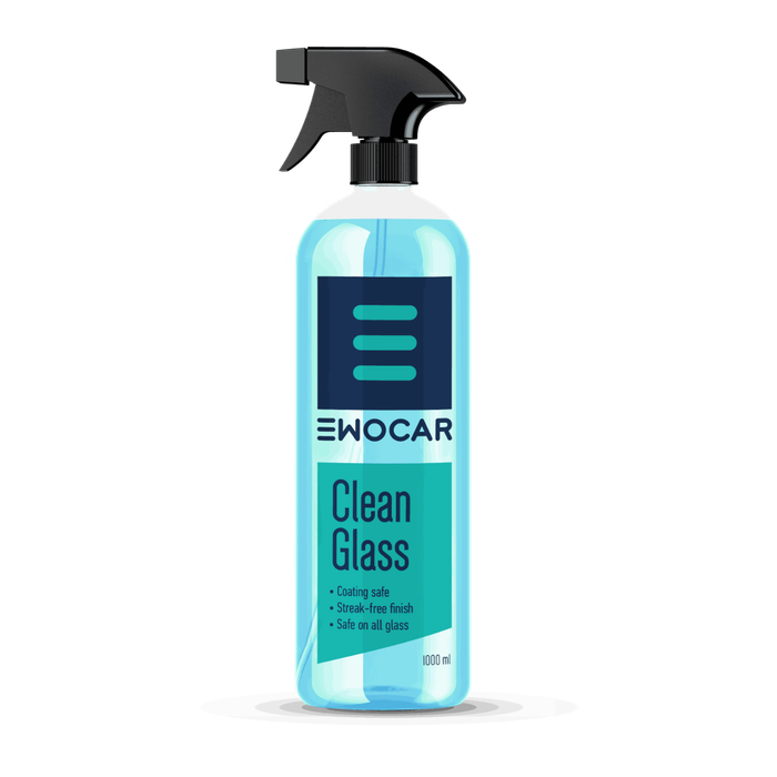 Soluție curățare geamuri Ewocar CleanGlass – cleaner sticlă auto fără urme