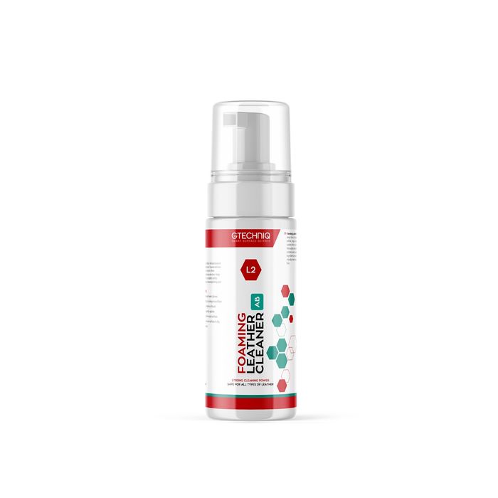 Solutie curatare piele antibacteriana Gtechniq Foaming Leather Cleaner, 200ml