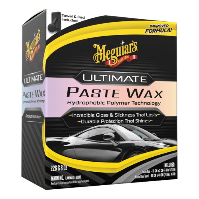 Ceară auto solidă cu polimeri Meguiar's Ultimate Paste Wax 226 g