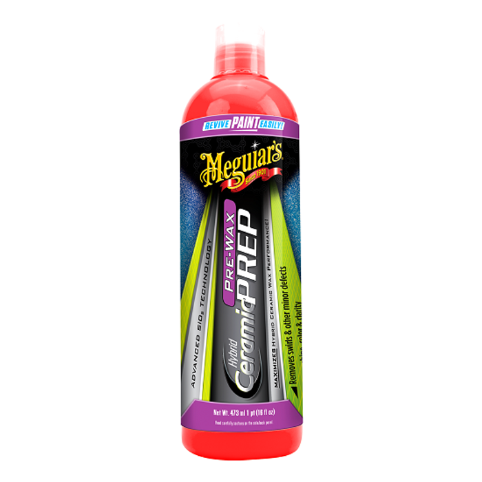 Pasta polish fina pre ceruire Meguiar's Hybrid Ceramic Pre-Wax Prep, 473ml
