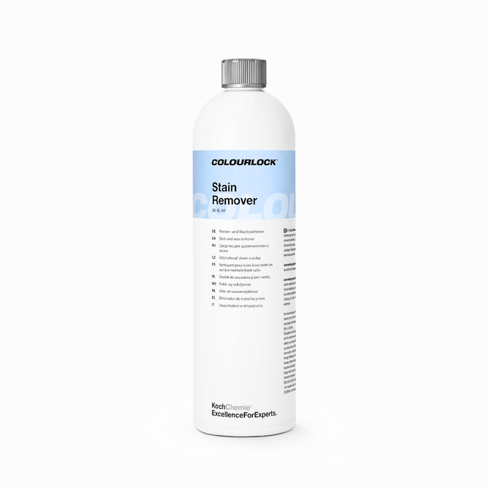 Solutie eliminare pete organice și ceara piele auto Stain Remover Colourlock, 1L