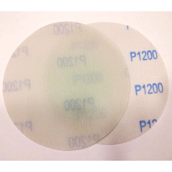 Disc abraziv pe film 3D ACA White Flex Abrasive Sanding Discs 150mm, P1200