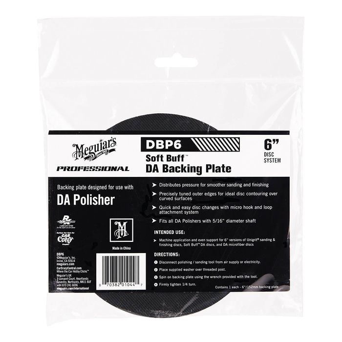 Taler masina de polishat - DA Backing Plate 6" Meguiar's DBP6