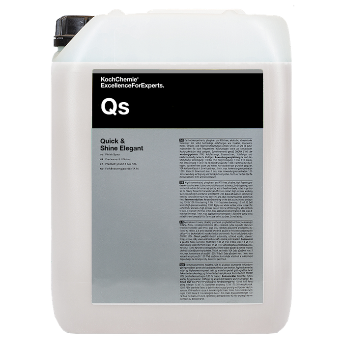 Solutie detailing rapid Quick & Shine Koch Chemie 10L, 168010