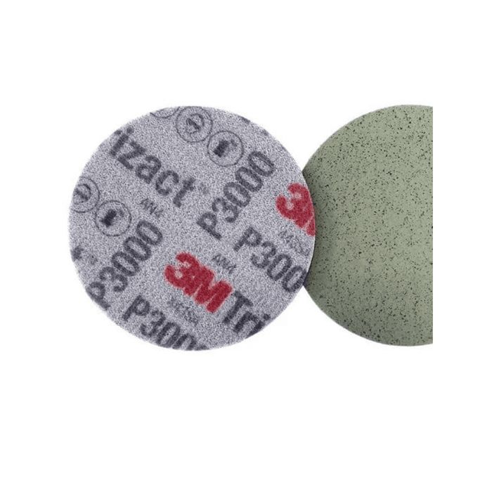 Disc abraziv 3M Trizact Hookit P3000 pentru lac auto, 7,5 cm