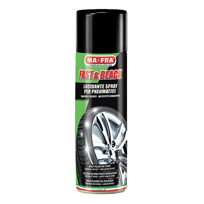 Dressing anvelope spray Ma-Fra Fast & Black, 500ml