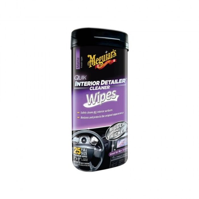 Servetele umede curatare interior Meguiar's Quick Interior Detailer 