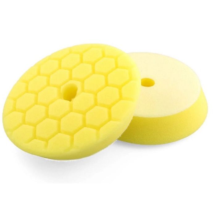 Burete polish abraziv Flexipads Pro Detail, galben, 135mm