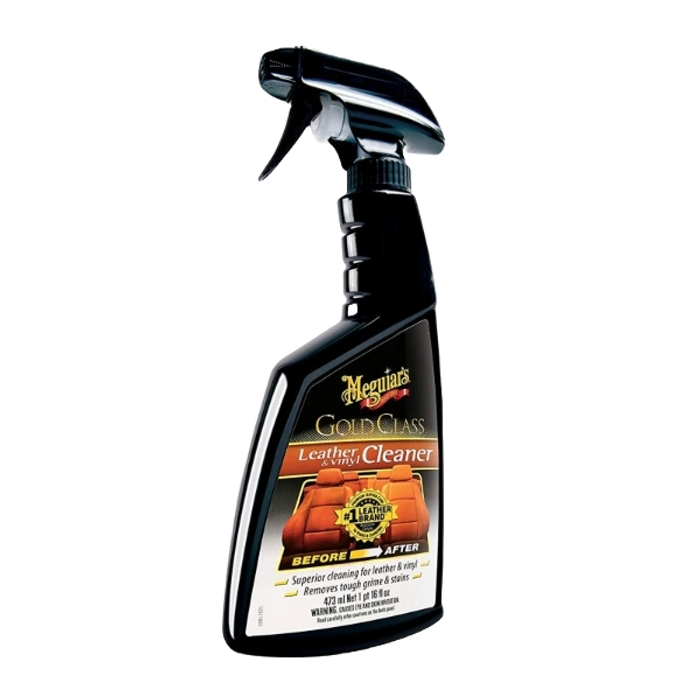 Solutie curatare piele si vinil Meguiar's Gold Class Leather and Vinyl Cleaner, 473ml