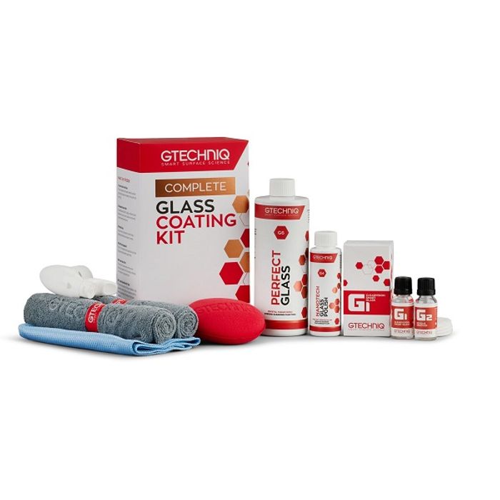 Kit tratament hidrofob si protectie sticla Gtechniq Glass Coating Kit