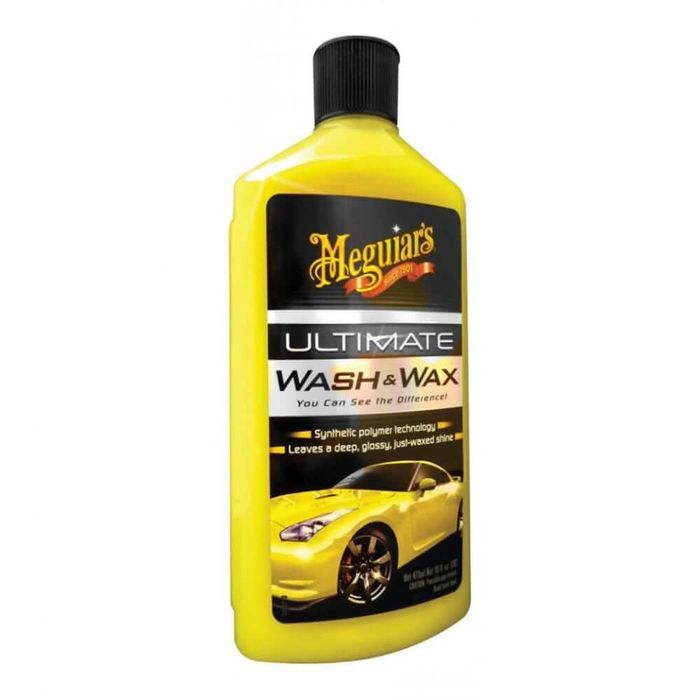 Sampon auto cu ceara Ultimate Wash and Wax Meguiar's, 473ml