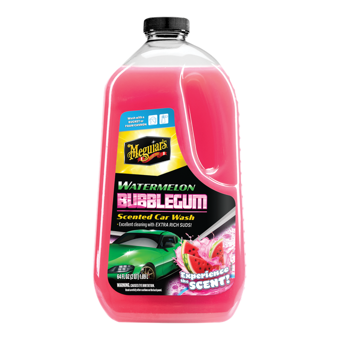 Sampon Auto Meguiar's Scented Car Wash Watermelon Bubblegum, 1.89L