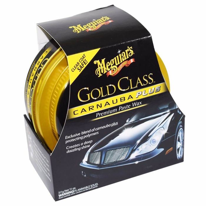 Ceara auto solida Gold Class Carnauba Plus Premium Meguiar's, 311gr