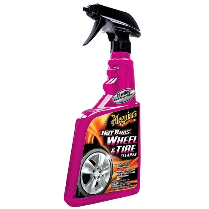 Solutie curatare jante Meguiar's Hot Rims All Wheel Cleaner G9524, 710ml