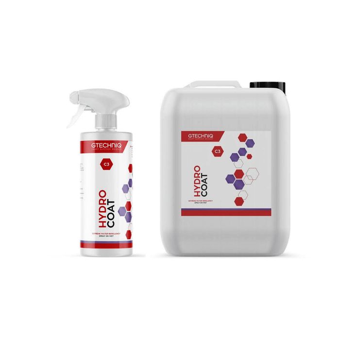 Protecție hidrofobă auto Gtechniq C3 Hydro Coat, 500 ml / 5 L  