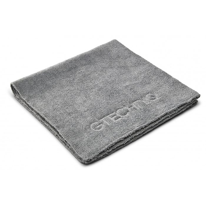 Lavetă microfibră fină Gtechniq MF1 ZeroR – buffing, polish residue și coating ceramic, 40x40 cm