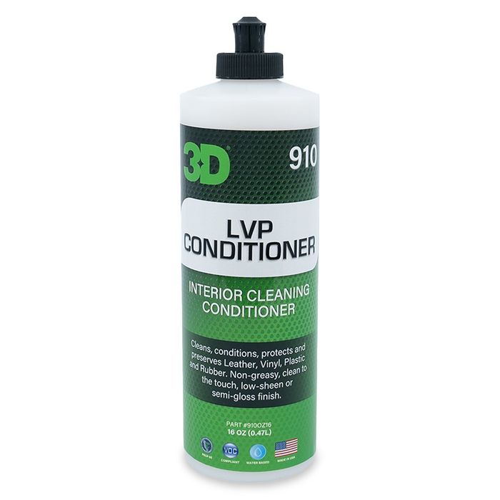 Solutie curatare si protectie piele, vinil si plastic 3D LVP Conditioner, 470ml