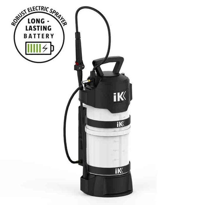 Vermorel cu baterie pentru facut spuma IK e FOAM Pro 12, 12L