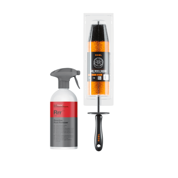 Kit detailing jante Koch Chemie RRR 500ml + perie ADBL Wheel Dagger