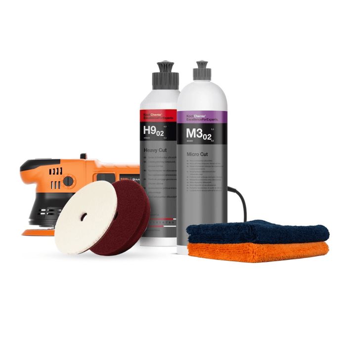 Kit starter polish, 2 step polish Koch Chemie, DA ADBL, 125mm