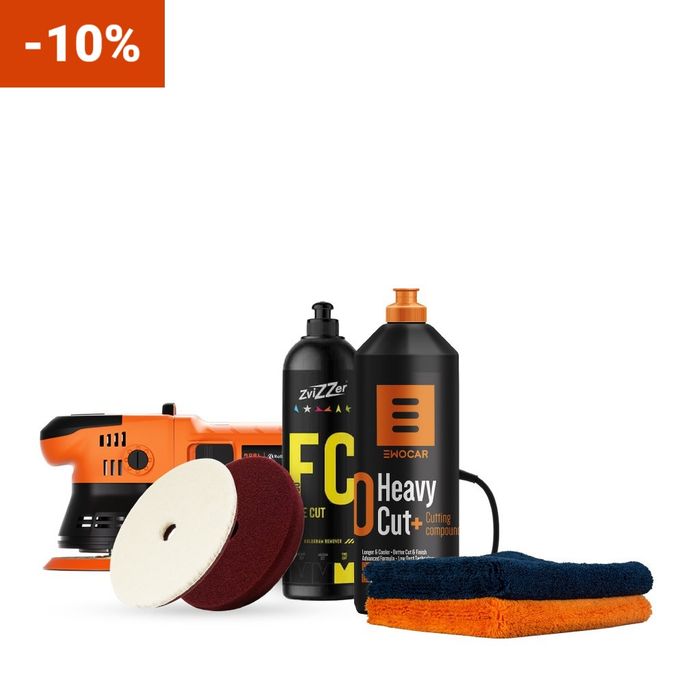Kit Polish 2 Pași ADBL Roller D09125-02 125mm – Heavy Cut + Finish