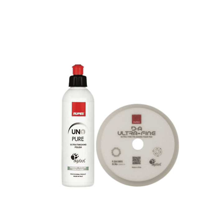 Kit Finisare si Luciu Intens Rupes Uno Pure 250ml + Burete D-A Ultra Fine