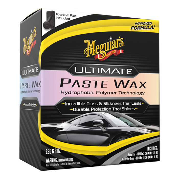 Ceara Auto Solida Cu Polimeri Meguiar's Ultimate Paste Wax, 226g
