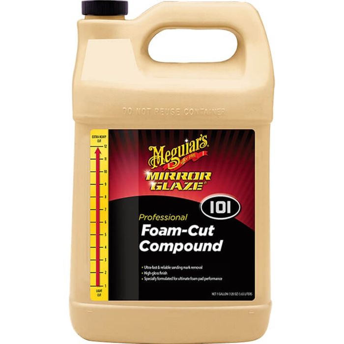 Pasta polish abraziv Mirror Glaze Foam Cut Compound Meguiar's, 3.78L