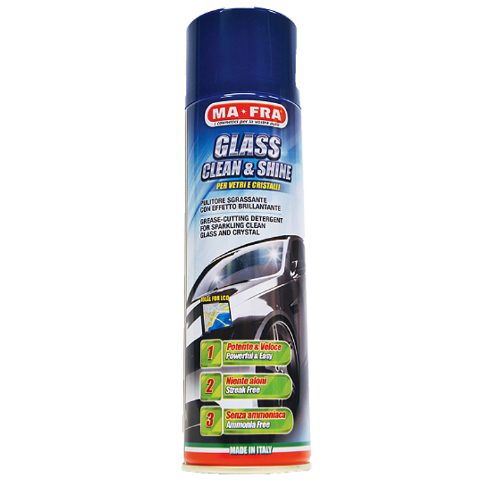 Spuma curatare geamuri Ma-Fra Glass Clean & Shine, 500ml
