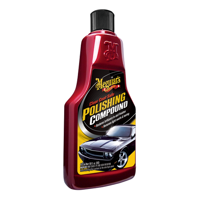 Pasta polish manual Meguiar's Clear Coat Safe Polishing Compound, 473ml