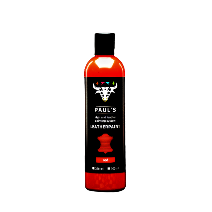 Vopsea pentru piele pigment rosu Paul's Leather Paint 300ml