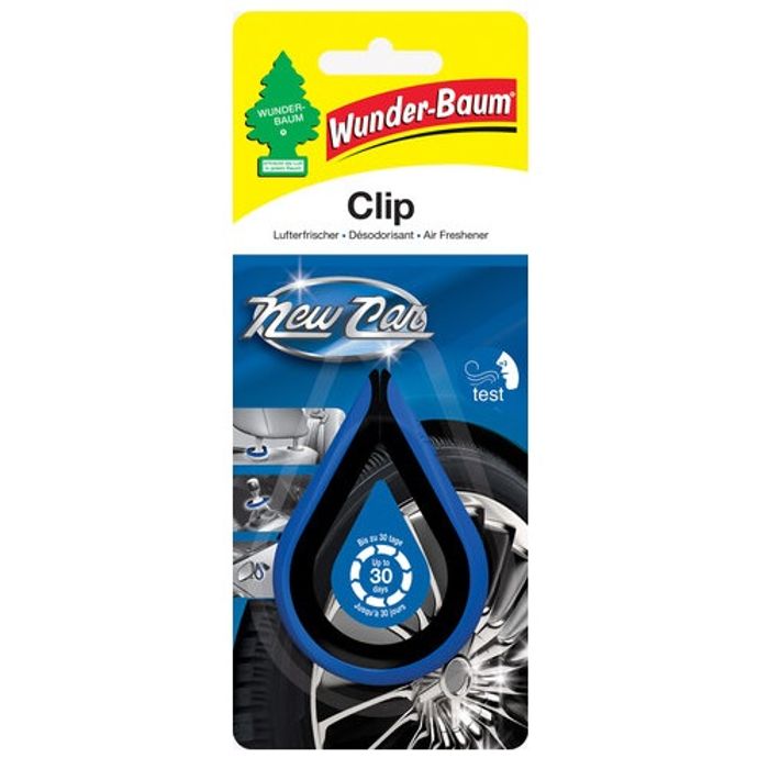 Odorizant auto Wunder Baum New Car, clip