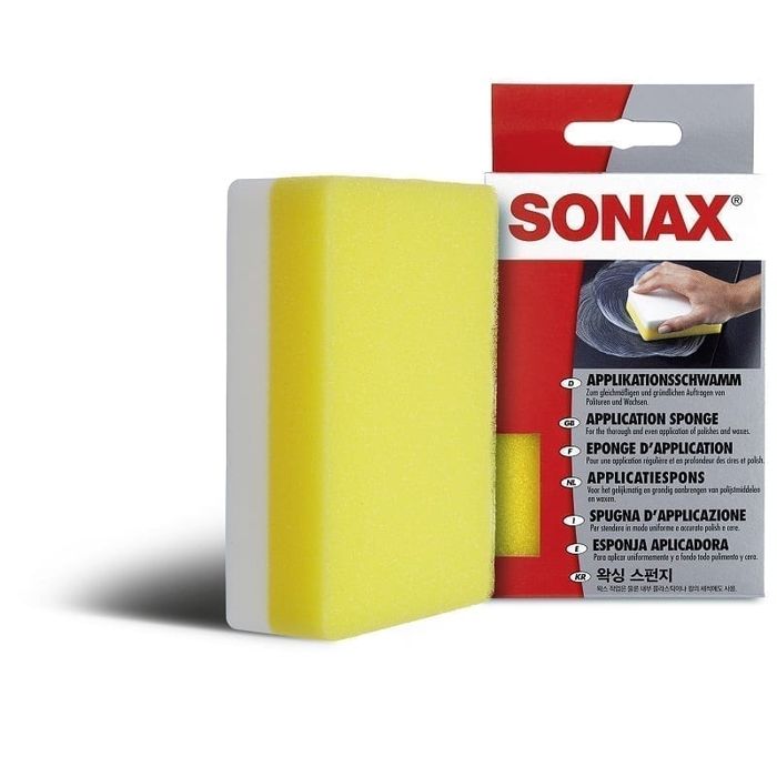 Burete polish manual si aplicare ceara Sonax Application Sponge 417300