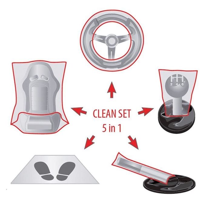 Set complet protectie Clean Set 5:1