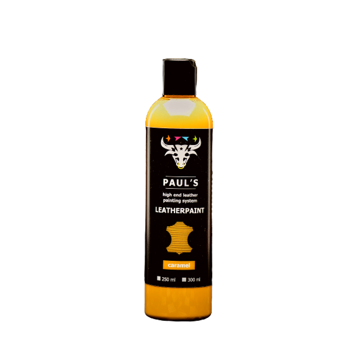 Vopsea pentru piele pigment caramel Paul's Leather Paint 300ML