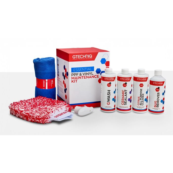 Kit pentru Intretinerea PPF si Vinilului Gtechniq PPF & Vinyl Maintenance Kit