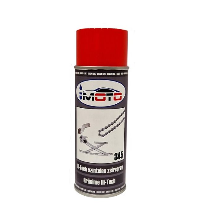 Spray lubrifiant transparent Hi-Tech 345 iMoto, 400ml