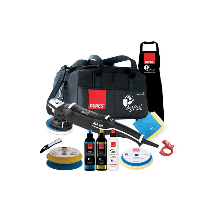 Masina de polishat orbitala Rupes Bigfoot LHR15 Mark III Kit DA Luxury