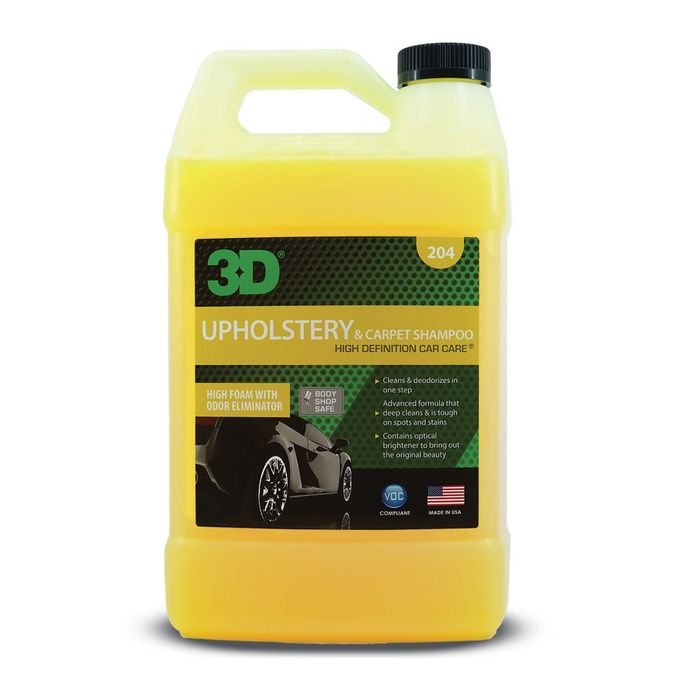 Detergent tapiterie si covoare 3D Upholstery & Carpet Shampoo, 3.78L 