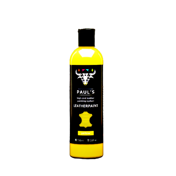 Vopsea pentru piele pigment galben Paul's Leather Paint 300ml 