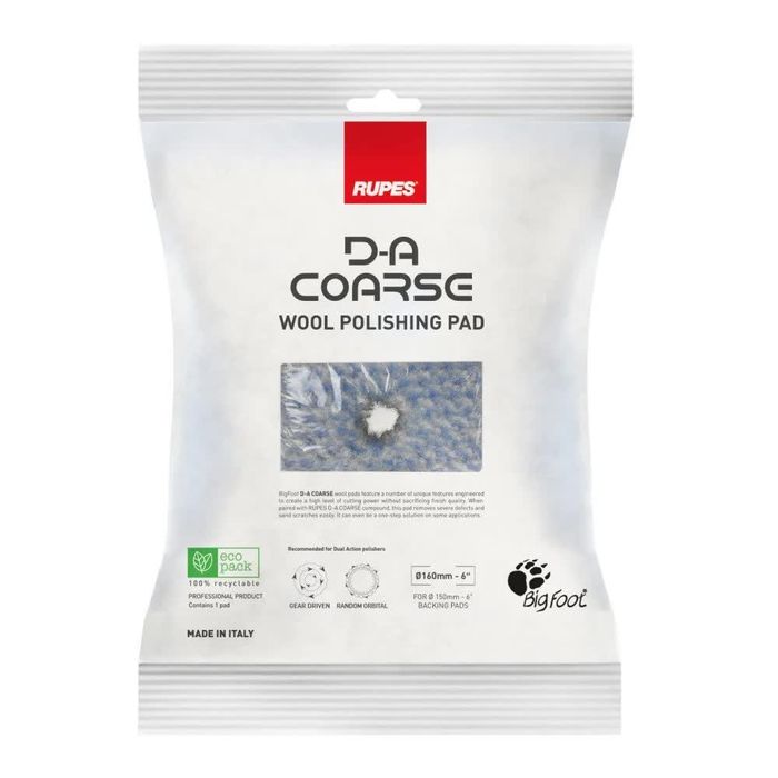 Blana polish corectie si finisare pentru orbitala Rupes Wool Polishing Pad