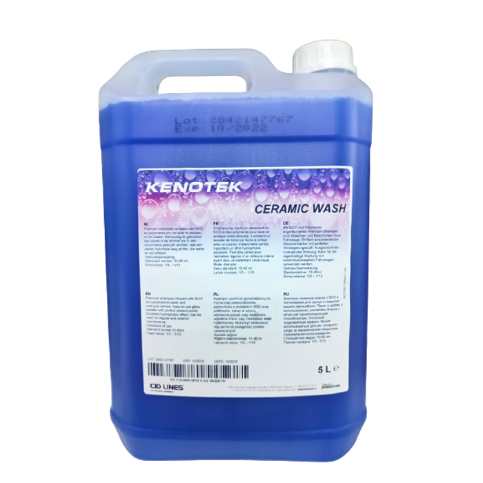 Sampon premium cu SiO2 Ceramic Wash Kenotek, 5L