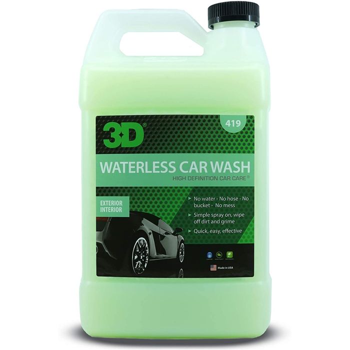 Solutie spalare auto fara apa 3D Waterless Car Wash, 3.78L