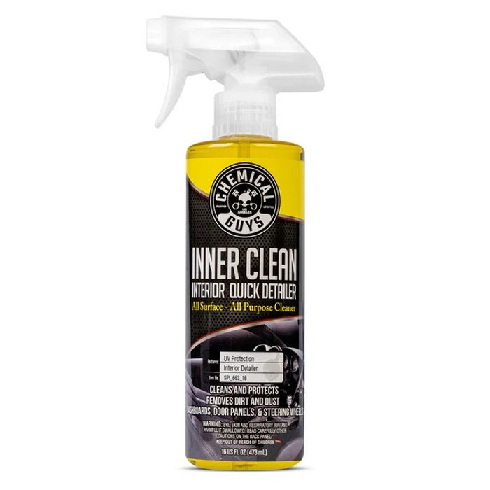 Solutie Detailing Rapid pentru Interior ChemicalGuys Inner Clean Interior Quick Detailer & Protectant, 473 ml