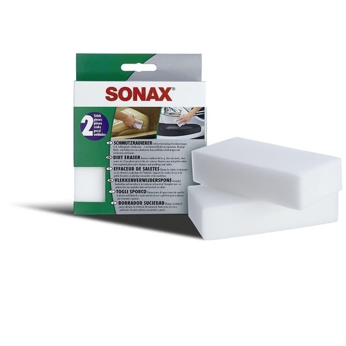 Burete melamina indepartare pete, set 2 bucati Sonax Dirt Eraser 416000