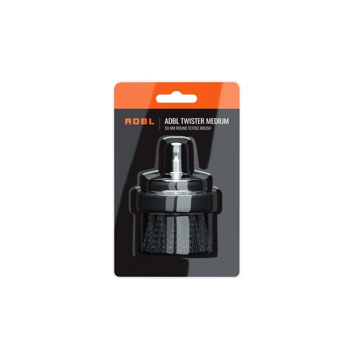 Perie medie textil cu adaptor bormasina Adbl Twister Medium, 50mm